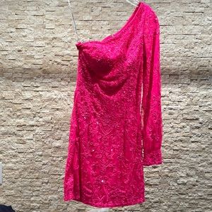 Sherri hill got pink semi formal dress